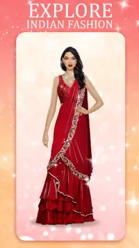 Indian Fashion Dressup Stylist Screen Shot 2