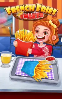 Fast Food - French Fries Maker Screen Shot 3