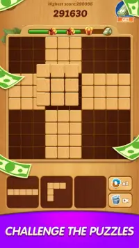 Lucky Woody Puzzle - Block Puzzle Game to Big Win Screen Shot 4