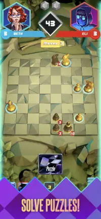 Triplekades: Chess Puzzle Screen Shot 0