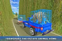 Police Transport Animal Carrier Cargo Truck Sim Screen Shot 8