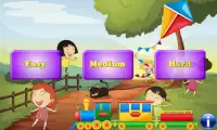 ألعاب الذاكرة للعب للأطفال Screen Shot 0