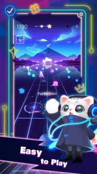 Sonic Cat - Slash the Beats Screen Shot 1