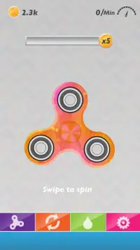 Fidget Spinner - Free Fidget Spinner Game for Kids Screen Shot 0
