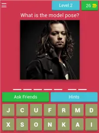 Hot Guys Photo & Pose Quiz Screen Shot 2