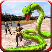 Venom Cobra Anaconda Snake Girl Fighting Game 2019