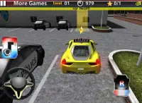 कार पार्किंग 3 डी: पुलिस कारें Screen Shot 8