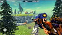 Rusa berburu game: sniper pemburu permainan Screen Shot 4