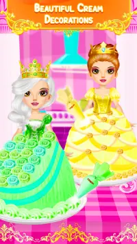 Princess Cake Making Factory 2019: Color by Number Screen Shot 1