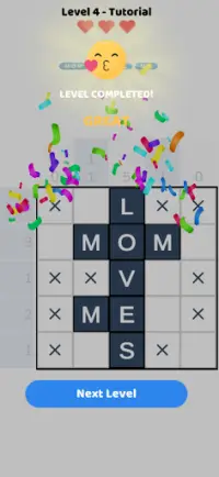 Nonogram Words - Word Cross Puzzle Screen Shot 1