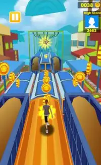 Subway Train Surf Run 3D Screen Shot 2