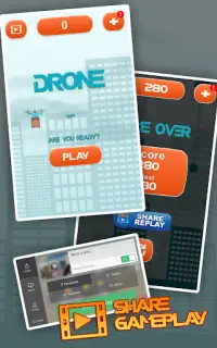 Drone Jogo Simulador Screen Shot 1