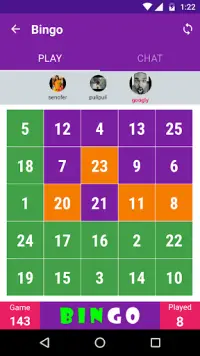 Bingo - Play and Chat Screen Shot 0