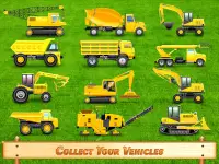 Truck Games Construction Game Screen Shot 2