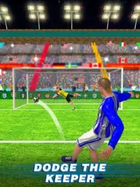 كرة القدم ريال Strikes - لعبة كرة القدم بطل Screen Shot 3