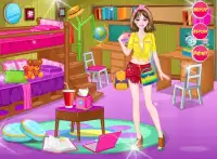 game dress up life indormitory for girls Screen Shot 5