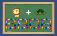 Hayvanlı Matematik Puzzle Oyunu Çocuklar için Screen Shot 9