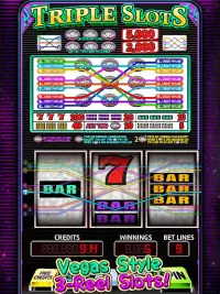 Triple Slots - 9 Paylines Screen Shot 3