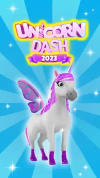 Unicorn Dash: Fun Runner 2023 Screen Shot 4