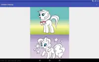 Live coloring cartoon "Pony" Screen Shot 4