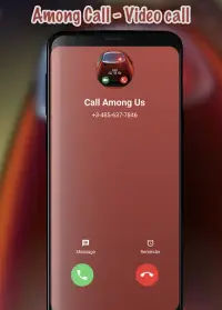 Among Call - Video call of Among Us Chat Screen Shot 1