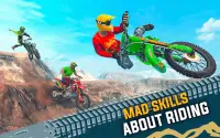 Crazy Bike Racing Stunt-Spiel Screen Shot 8