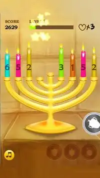 Match 8 Hanukkah Game Screen Shot 0