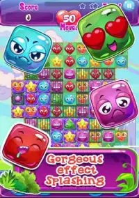 Jelly Crush Mania - Fruit Dash Screen Shot 1