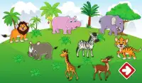 Animated puzzle game animals Screen Shot 5