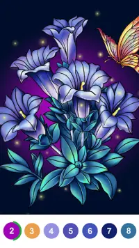 Paint by Number: Coloring Game Screen Shot 2