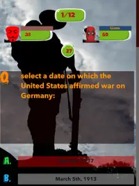 World War 1 Knowledge test Screen Shot 4