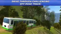 Offroad Hill Bus Driver 3D Screen Shot 0