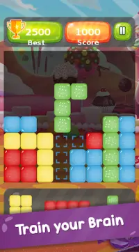 Block Puzzle - The Free Classic Candy Blitz Battle Screen Shot 2