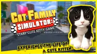 고양이 가족 시뮬레이터 : 길 잃은 키티 게임 Screen Shot 7