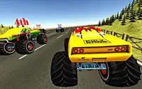Offroad Monster Truck Racing : Highway Driving 3D Screen Shot 0