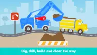 Carl the Super Truck Roadworks: Dig, Drill & Build Screen Shot 2