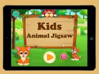 Jigsaw Puzzle - Kids Animal Jigsaw Games Screen Shot 0
