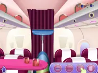 jogos de limpeza avião Screen Shot 2
