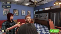 Barber Shop Hair Cut Games 3d Screen Shot 0