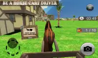 Pony Horse Cart Simulator 3D Screen Shot 4