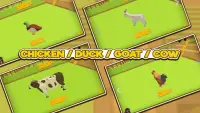 juego de persecución de pollo de granja loca Screen Shot 2