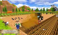 Tractor Sim 3D: Farming Games Screen Shot 2