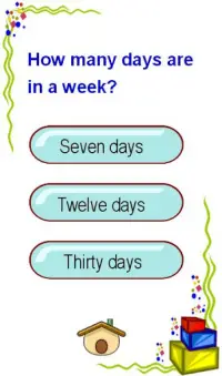 Learn days of week and months Screen Shot 4