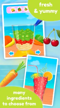 Smoothie Maker - لعبة الطبخ Screen Shot 1
