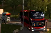 Euro Road Bus simulation Screen Shot 0