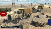 USA Army Truck Drive Simulator Screen Shot 4