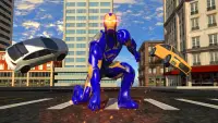 Superhero Iron Steel Robot - Rescue Mission 2020 Screen Shot 0