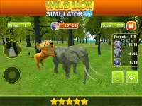 Wild Angry Lion Revenge Sim 3D Screen Shot 15