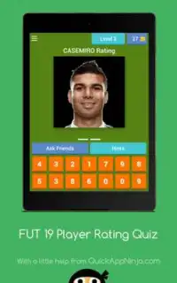 FIFA 19 Rating Quiz - Insane FUT 19 Pro Quiz Screen Shot 10
