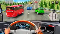 City Coach Bus Driving Game Screen Shot 0